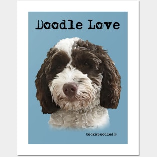 Doodle Dog Love Posters and Art